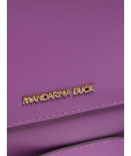 MANDARINA DUCK LUNA Minibolso de piel mora - Bolsos Mujer - 3