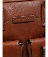 THE BRIDGE SERRISTORI Malet&iacute;n de cuero para port&aacute;til de 13" BROWN - Maletines de Trabajo - 4