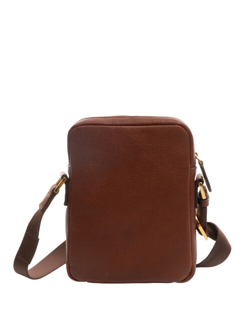 SERRISTORI Bolso de cuero BROWN - Bandoleras Hombre