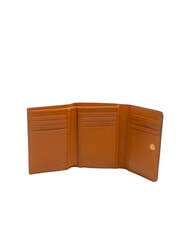 THE BRIDGE CECILIA Cartera de cuero Cognac / Oro - Carteras Mujer - 2