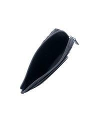 THE BRIDGE VACCHERECCIA Cartera con cremallera Azul marino / Rutenio / Paladio - Carteras Hombre - 3