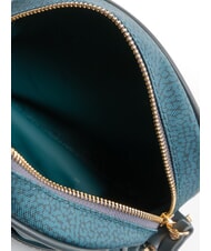 BORBONESE DOWNTOWN Bolso de hombro pequeño octano - Bolsos Mujer - 5