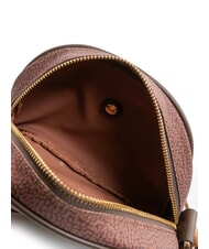 BORBONESE DOWNTOWN Bolso de hombro pequeño terracota - Bolsos Mujer - 5