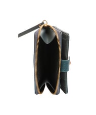 BORBONESE FLEXOS SOFT Cartera mediana con bolsillo para monedas octano - Carteras Mujer - 4