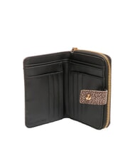 BORBONESE FLEXOS SOFT Cartera mediana con bolsillo para monedas op natural / negro - Carteras Mujer - 2