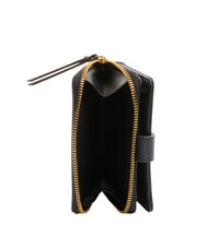 BORBONESE FLEXOS SOFT Cartera mediana con bolsillo para monedas negro - Carteras Mujer - 4