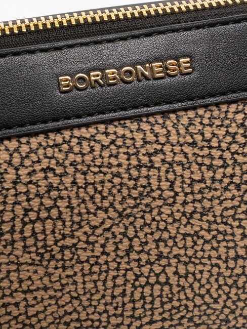 BRUNCH Bolso de mano plano op natural / negro - Bolsos Mujer