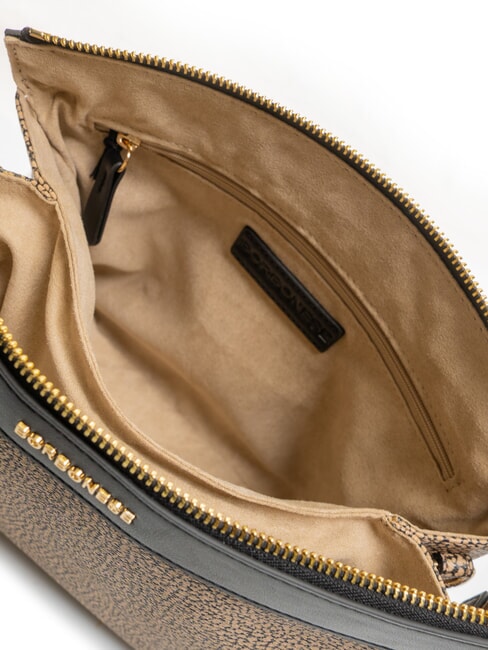 BRUNCH Bolso de mano plano op natural / negro - Bolsos Mujer