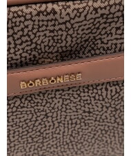 BORBONESE DOWNTOWN Bolso de hombro peque&ntilde;o polvo/op natural - Bolsos Mujer - 3