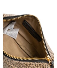 BORBONESE BRUNCH Bolsa de maquillaje op natural / negro - Carteras de mano & Neceser - 5