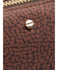 BORBONESE FLEXOS SOFT Bolsa de maquillaje terracota - Carteras de mano & Neceser - 3