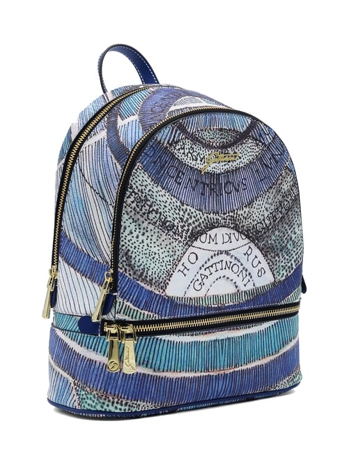 PLANETARIUM Mochila mediana aguamarina/azul marino - Bolsos Mujer