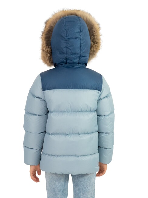 E-CONCRETE KIDS Chaqueta de plumas con capucha polar/azul oscuro/oscuro - Chaquetas de bebé