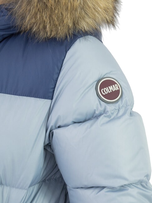 E-CONCRETE KIDS Chaqueta de plumas con capucha polar/azul oscuro/oscuro - Chaquetas de bebé