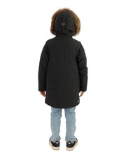 COLMAR NEWFUTURY KIDS Chaqueta larga acolchada con capucha vulcano negro - Chaquetas de bebé - 2