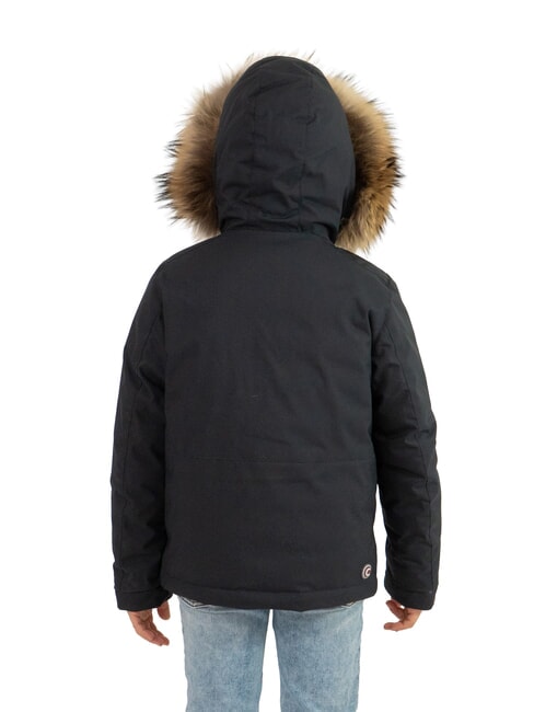 RECALL KIDS Chaqueta acolchada con capucha espiga negra - Chaquetas de beb&eacute;