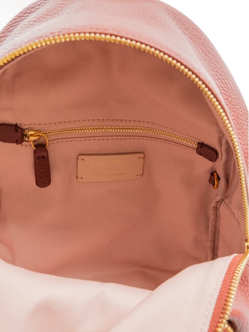 FENIX Mochila pequeña de cuero brandy - Bolsos Mujer