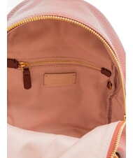 COCCINELLE FENIX Mochila pequeña de cuero brandy - Bolsos Mujer - 6