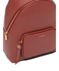 COCCINELLE FENIX Mochila mediana de cuero brandy - Bolsos Mujer - 3