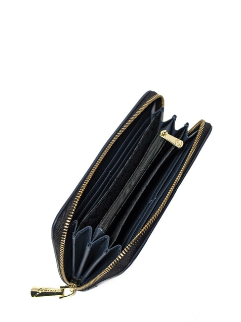 PLANETARIUM Cartera grande con cremallera alrededor aguamarina/azul marino - Carteras Mujer