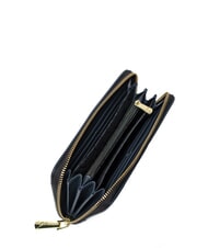 GATTINONI PLANETARIUM Cartera grande con cremallera alrededor aguamarina/azul marino - Carteras Mujer - 2