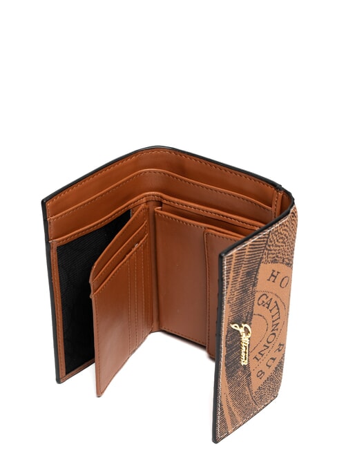 PLANETARIUM Cartera mediana con solapa bronceado monocromático - Carteras Mujer