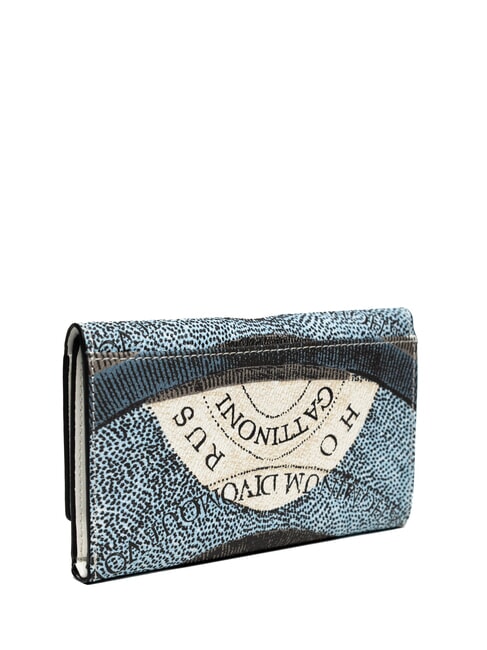 PLANETARIUM Cartera mediana con solapa Luna/blanca - Carteras Mujer