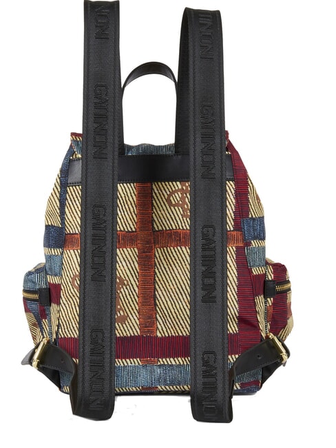 PLANETARIUM Mochila cheque/negro - Bolsos Mujer