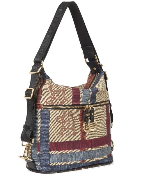 PLANETARIUM Mochila/Bolso de hombro cheque/negro - Bolsos Mujer