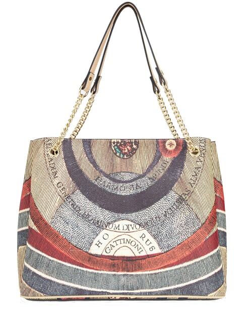 PLANETARIUM Bolso de hombro clásico/beige - Bolsos Mujer