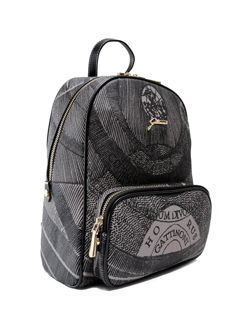 PLANETARIUM Mochila mediana monocromático gris claro/negro - Bolsos Mujer