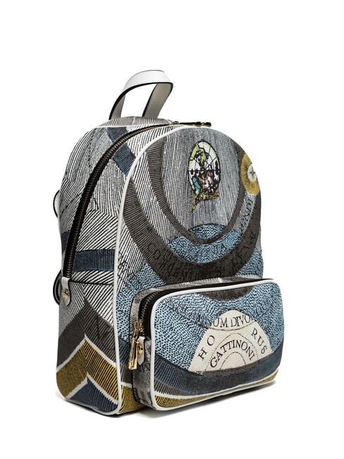 PLANETARIUM Mochila mediana Luna/blanca - Bolsos Mujer