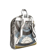 GATTINONI PLANETARIUM Mochila mediana Luna/blanca - Bolsos Mujer - 3