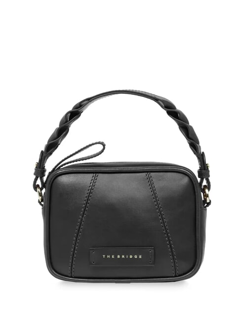 BRIGIDA  Mini bolso de mano, con bandolera Oro negro - Bolsos Mujer