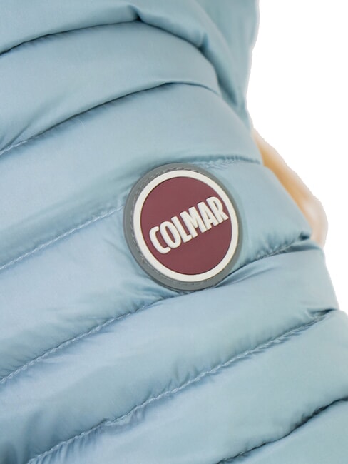 DELUXE Chaqueta acolchada de peso medio con capucha acero polar oscuro - Chaquetas de plumas de mujer