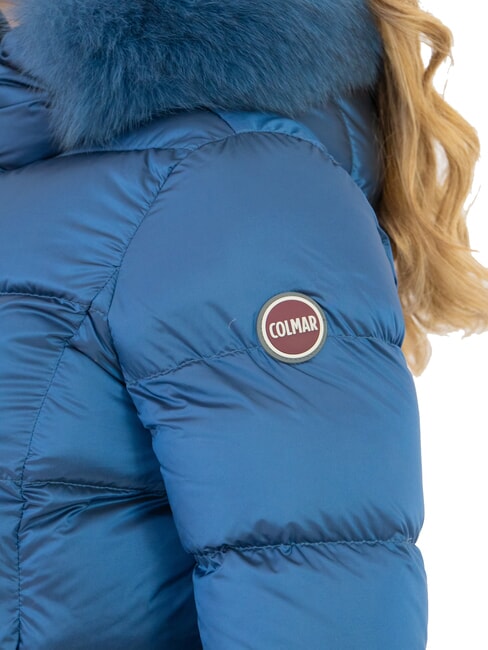 DELUXE Chaqueta larga acolchada con capucha darkoxford-darkste - Chaquetas de plumas de mujer