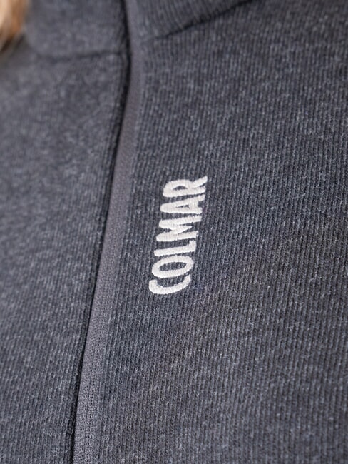 SCI PURE Sudadera térmica de cuello alto y cremallera completa negro - Sudaderas de mujer