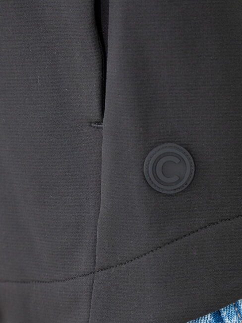 COMMUTER Sudadera de mujer de cuello alto con cremallera negro - Sudaderas de mujer