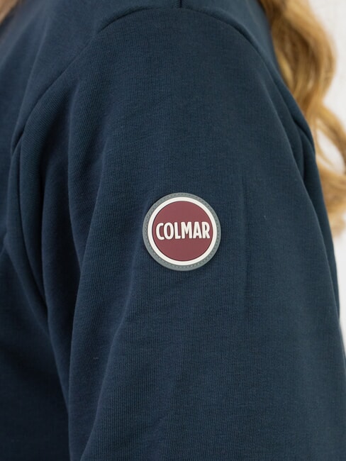 CONNECTIVE Sudadera de cuello redondo y corte relajado Azul marino - Sudaderas de mujer