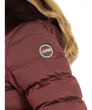 COLMAR DELUXE Chaqueta de plumas para mujer con capucha de piel morena oscura-oscuras - Chaquetas de plumas de mujer - 3