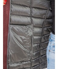 COLMAR DELUXE Chaqueta de plumas para mujer con capucha de piel morena oscura-oscuras - Chaquetas de plumas de mujer - 4