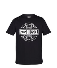 DIESEL T-JUST Camiseta de algod&oacute;n negro - camiseta - 3