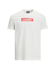 DIESEL T-JUST Camiseta de algod&oacute;n blanco - camiseta - 3