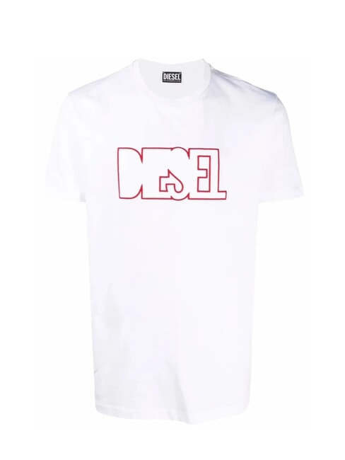 T-DIEGOR Camiseta de algod&oacute;n blanco - camiseta