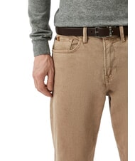 CERRUTI DOUBLE Cinturón de piel reversible y acortable negro/marrón oscuro - Cinturones - 5