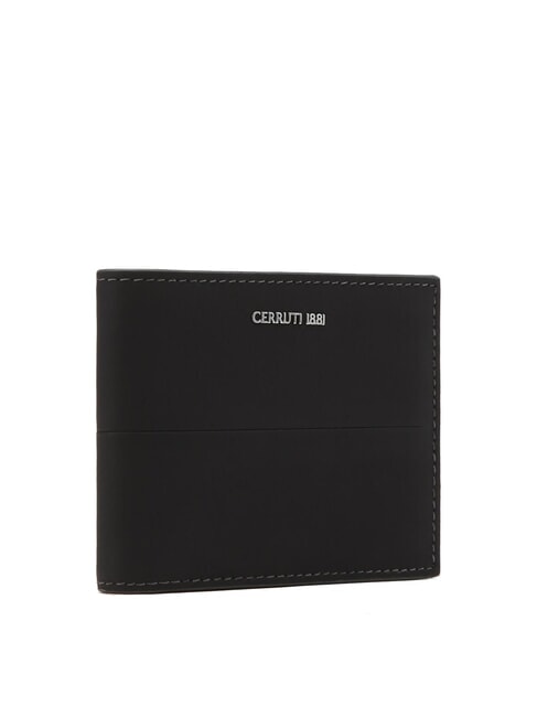 CERRUTIS Cartera de cuero de 6 cc negro - Carteras Hombre