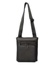 CERRUTI RORY Bolso de piel lisa negro - Bandoleras Hombre - 4
