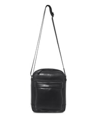 CERRUTI BRAD Bolso de piel con bolsillo negro - Bandoleras Hombre - 4