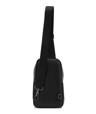 CERRUTI BRAD Bolso de piel y nailon negro - Bandoleras Hombre - 3