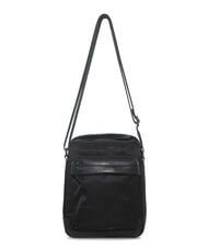 CERRUTI BRAD Bolso de piel y nailon negro - Bandoleras Hombre - 5